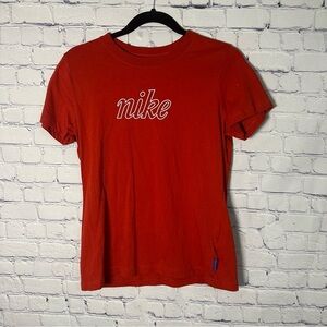 Nike Women's Bold Red Short Sleeve Tee